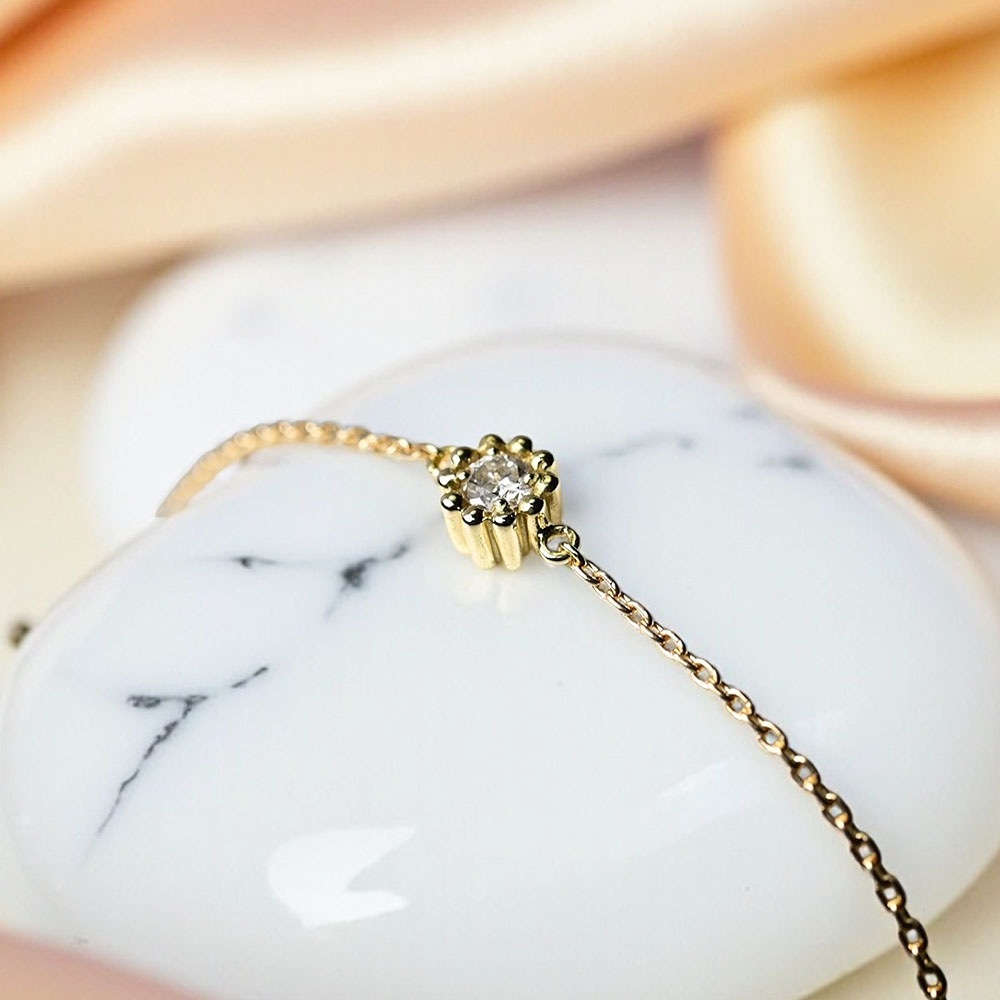 ��MB04/��������������ɡۥ��ꥢ��֥쥹��å� �����ɿ�����������奨�꡼ K10YG or K18YG ��������3mm