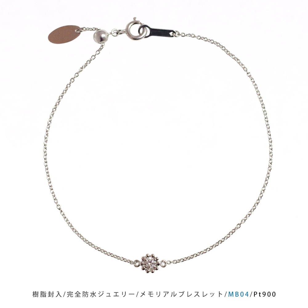 MB04/Pt900ۥꥢ֥쥹å ɿ奨꡼ ץʡ3mm