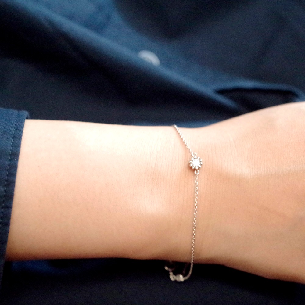 MB04/Pt900ۥꥢ֥쥹å ɿ奨꡼ ץʡ3mm