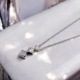 ソウルジュエリー プルトワシリーズ　スクエアクロス【K10WG ホワイトゴールド】  遺骨ペンダント＊都度見積り商品