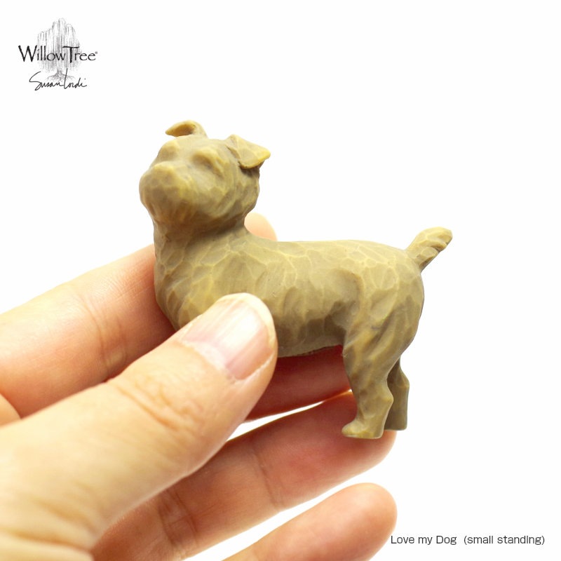 ���ꥢ�륪�֥��� Love my dog��small,standing  ����ΰ��� Ω�äƤ��븤����Willow Tree���ڥڥåȹ���,����ڥ�����,�ڥå�ʩ�Ťȶ��ˡ�