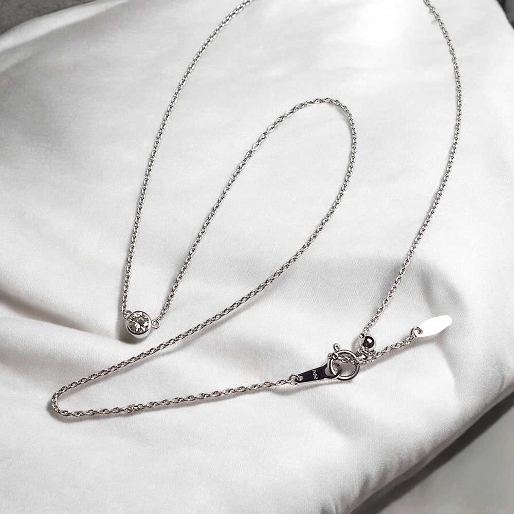 プラチナ製【MS15/Pt900】 完全防水セミオーダー遺骨ペンダント