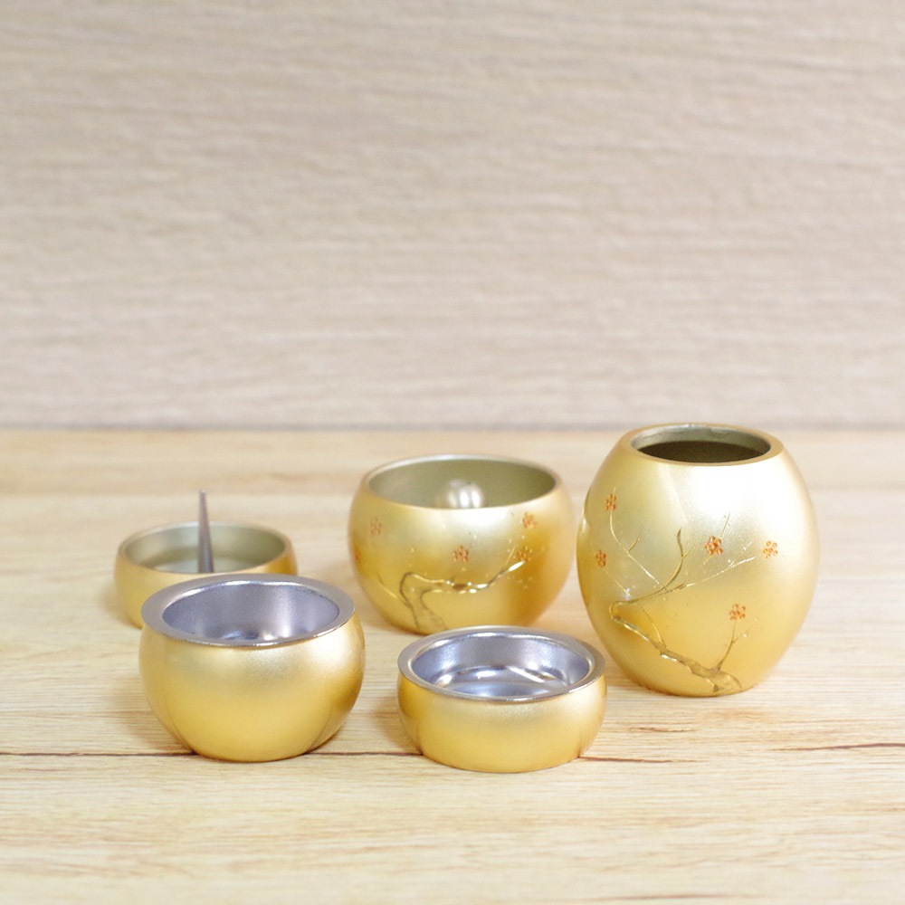 そうま モノグラムペンダント コンプセット すべての商品コンパクトな仏具セット5具足 ミニまる5点セット カラー