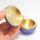 made in japan 金属製のミニ骨壷 わかな ～瑠璃～