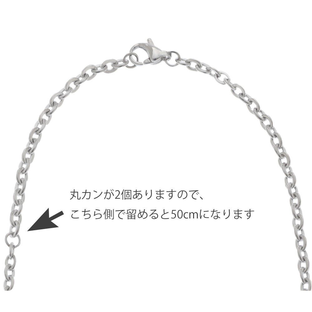 MAXĹ��55cm/50cm  ��3.0mm  ���ƥ�쥹316L   ���åȥ�������������  PNC-204