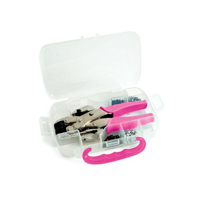 We R MemoryKeepers 70908-4 Crop-A-Dile with Pink Case 100