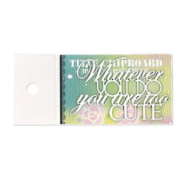 50%OFF SALEMP-58303 ߥ˥ȥåץܡ ۥ磻 Whatever you do you are too cute