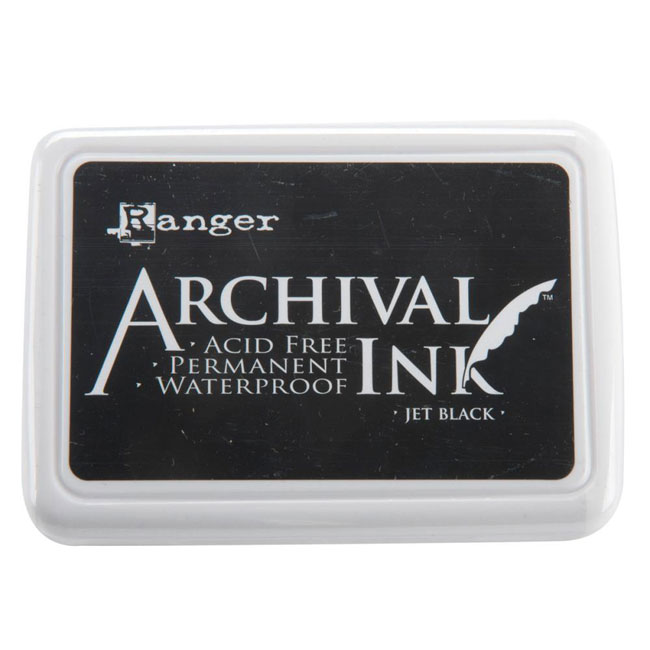RG-AIP31468 Archival Ink Pad Jet Black