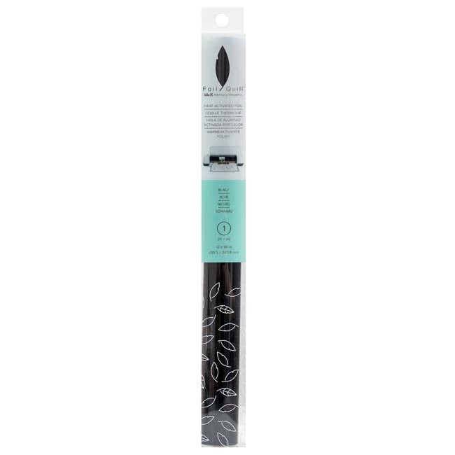 WRMK-660636 Foil Quill Foil Roll 12 x 96 Inch Roll - Black
