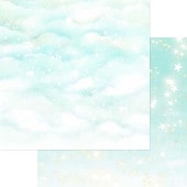 MP-60456 12x12 Mint Sparkly Sky