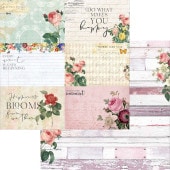MP-60481 Floral Tapestry 4x6 Journaling Cards 1