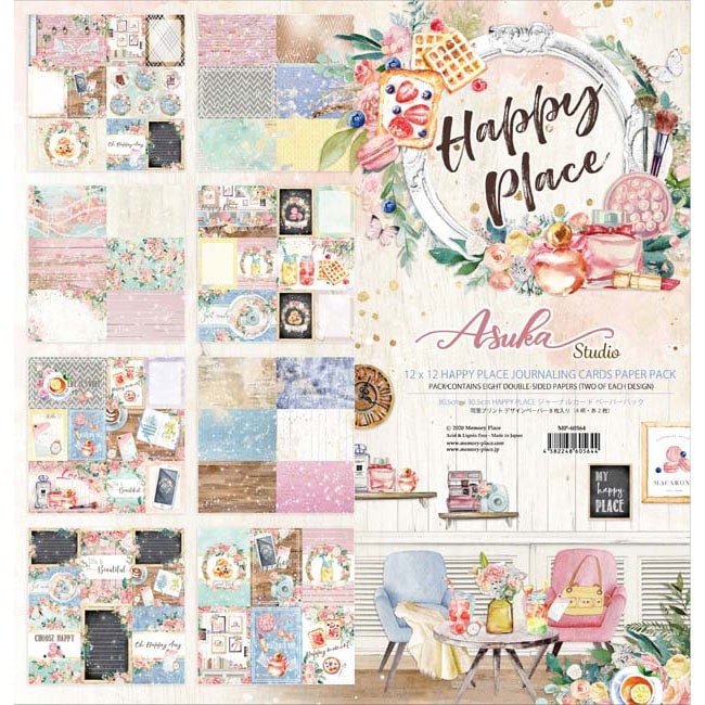 【国内作家様】6㌅ペーパーパック HappyPlace 12枚 920円 国内作家様】6ペーパーパック HappyPlace 12枚 920円（売れ筋