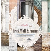 USA͡MP-60644  Brick Wall & Frames 12x12 Collection Pack