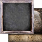 40%off-FlashSaleۡUSA͡ MP-60647  Brick Wall & Frames 12x12 Chalkboard