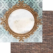 40%off-FlashSaleۡUSA͡ MP-60649  Brick Wall & Frames 12x12 Mirror Mirror