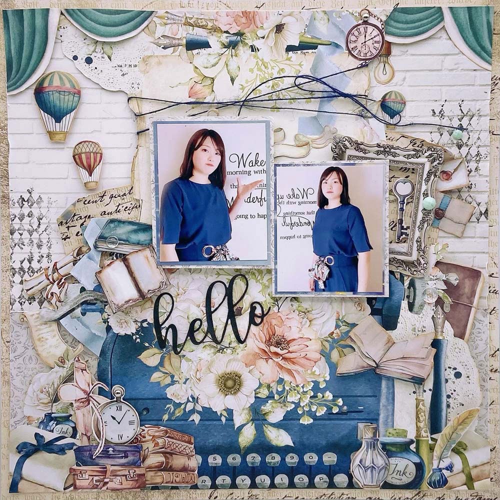 スクラップブッキングキット 12インチペーパー 2024年6月新製品