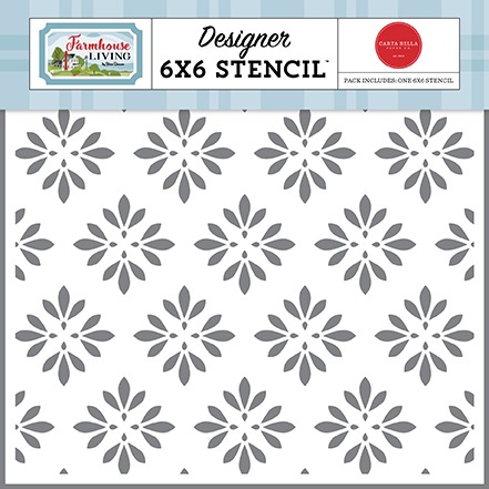 ��50%OFF SALE��EP-CBLIV145033 Country Floral Stencil