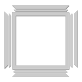 MP-61009 Vintage Frame Chipboard 12x12 åץܡ