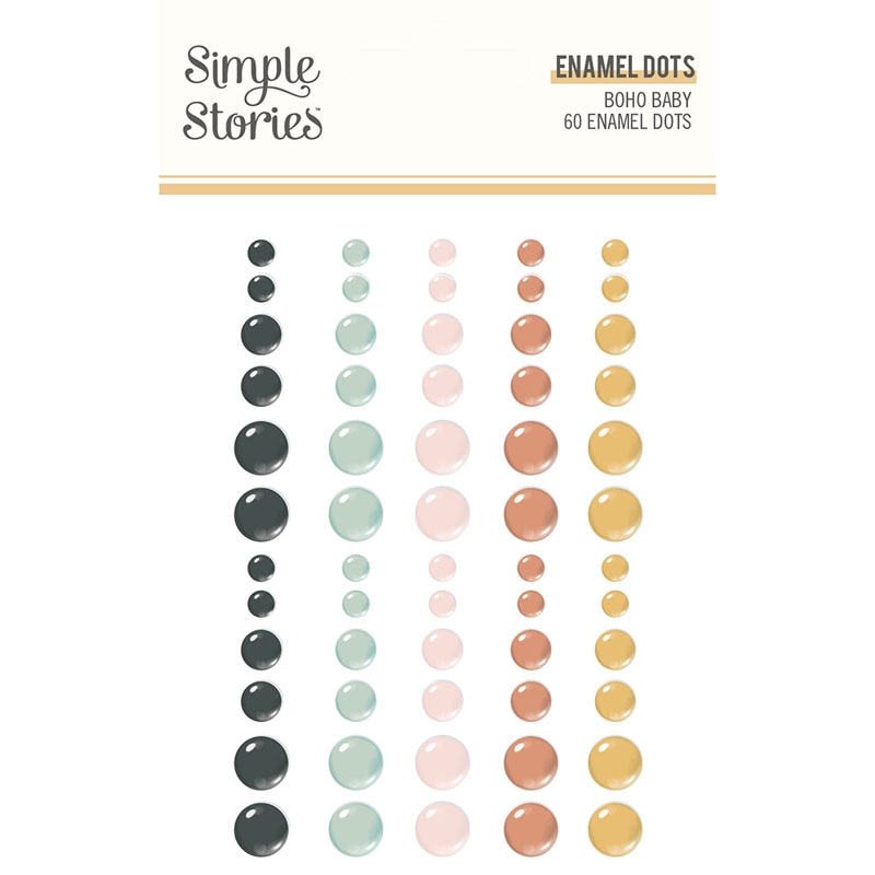 50%OFF SALESS-17525 Boho Baby - Enamel Dots