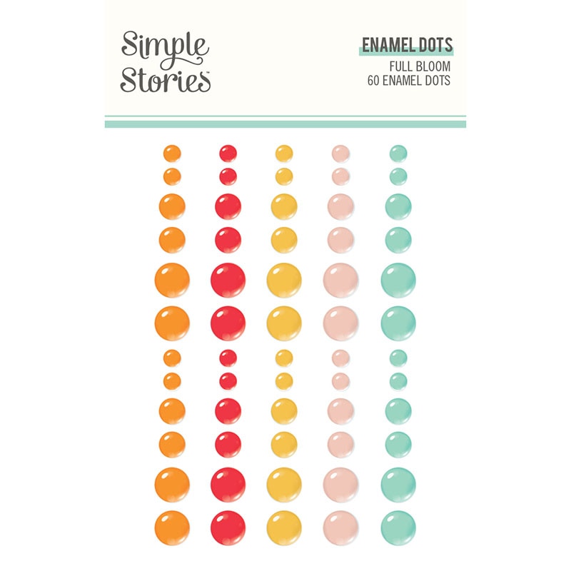 50%OFF SALESS-17024 Full Bloom - Enamel Dots