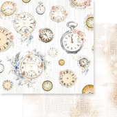 MP-60903 Dusty Blue Floral 12x12 Bloom and Grow