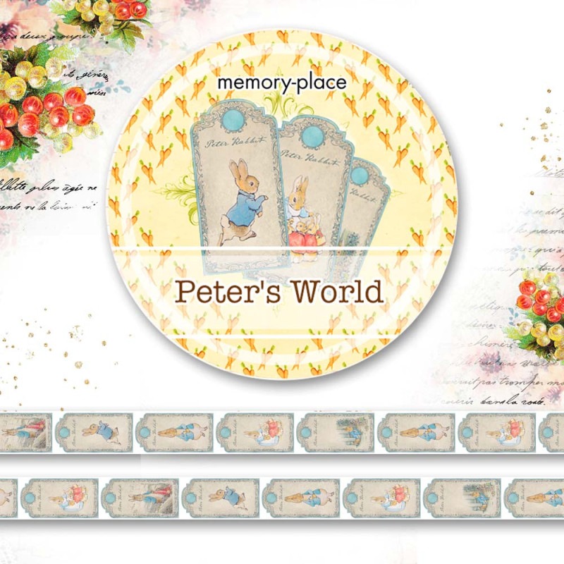 MP-61127 Peter's World Washi Tape 2