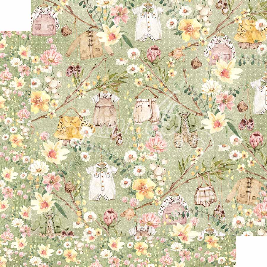 GR-4502596 Hello Baby 12x12 Paperr B-13-11 | ペーパー,パターン