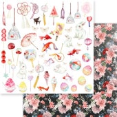 MP-61234 Moon Bunny Celebration 12x12 Peaceful