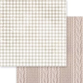 MP-61257 Gingham Love 2 12x12 Taupe
