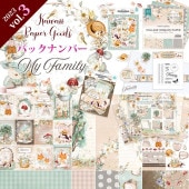 ڥ֥ץХåʥСMP-61265 Kawaii Paper Goods My Family 2023 Vol.3
