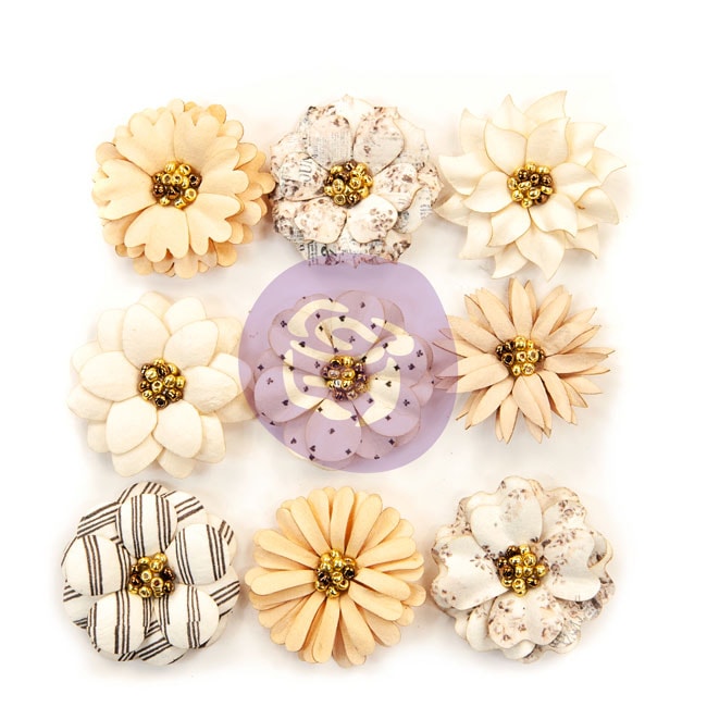 prima スクラップブッキング フラワーセット