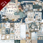 ڥ֥ץХåʥСMP-61409 Kawaii Paper Goods Stitched Together 2024 Vol.1