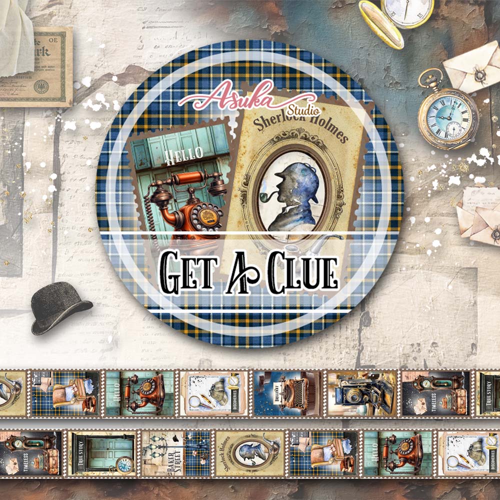 MP-61583 Get A Clue Washi Tape | エンベリッシュメント,テープ