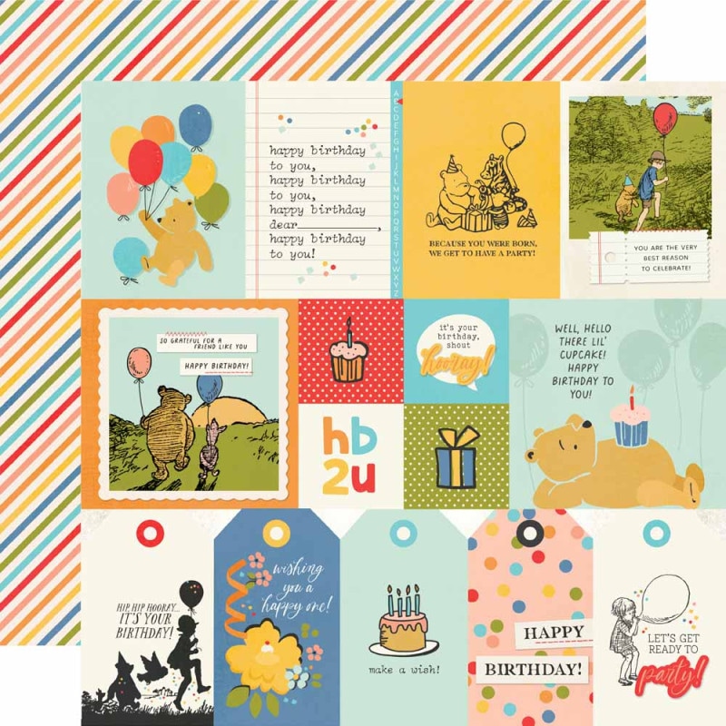 25%OFF̲ʡSS-24806 Say Cheese Classic Pooh Birthday - Elements 1