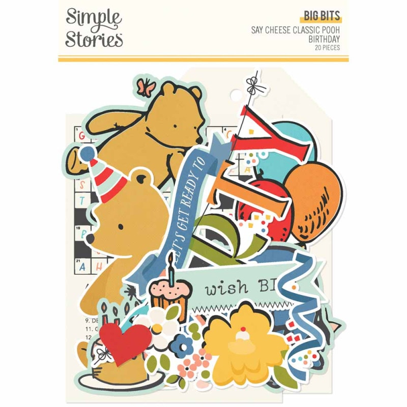 25%OFF̲ʡSS-24809 Say Cheese Classic Pooh Birthday - Big Bits & Pieces