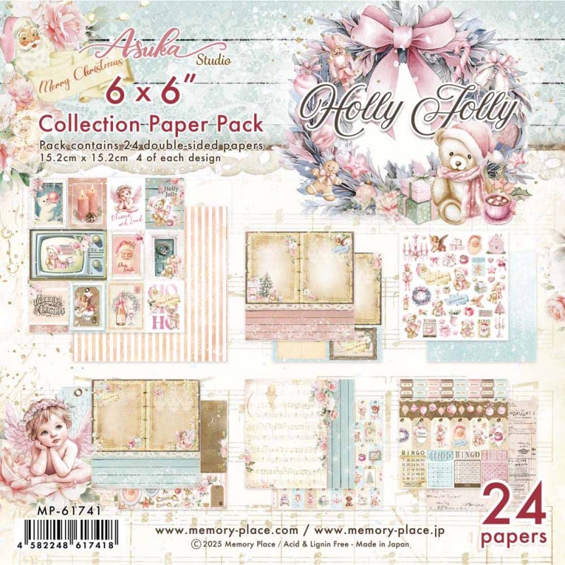 MP-61741 Holly Jolly 6x6 Collection Pack