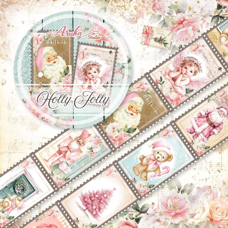 MP-61746 Holly Jolly Washi Tape 1