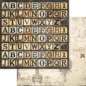 MP-61813 Visionaries 12x12 Letters