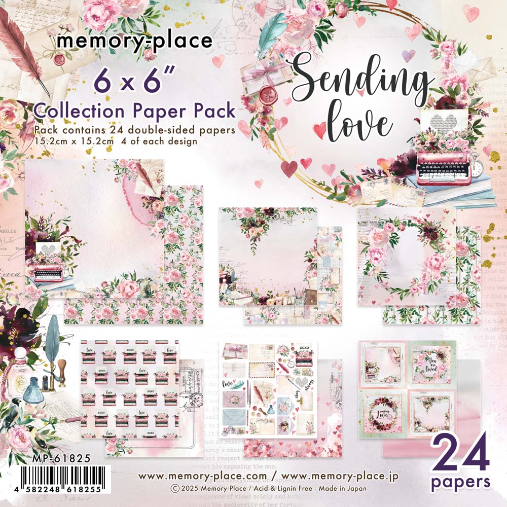 MP-61825 Sending Love 6x6 Collection Pack | コレクションキット