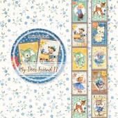 MP-61801 My Deer Friends II Washi Tape 2