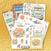 ��ͽ��ڥ��֥������꾦�ʡ�MP-61805-Re My Deer Friends II Collage Sheet Set