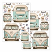 ��ͽ��ڥ��֥������꾦�ʡ�MP-61808-R My Deer Friends II Collage Sheet 4