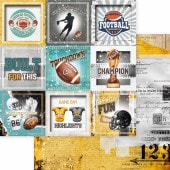 MP-61901 Touchdown Football 12x12 Built For This