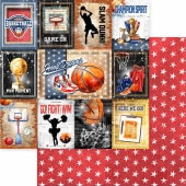 MP-61906 Basketball 12x12 Hoops & Dreams