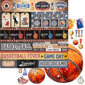 MP-61909 Basketball 12x12 Fast Break