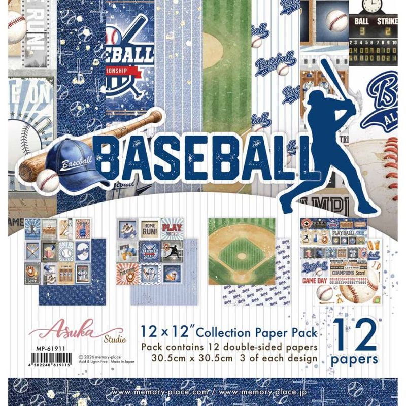 MP-61911 Baseball 12x12 Collection Pack
