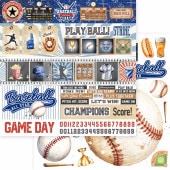 MP-61915 Baseball 12x12 Strike!