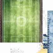 MP-61926 Matchday Football 12x12 Play Hard