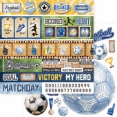 MP-61927 Matchday Football 12x12 Score!