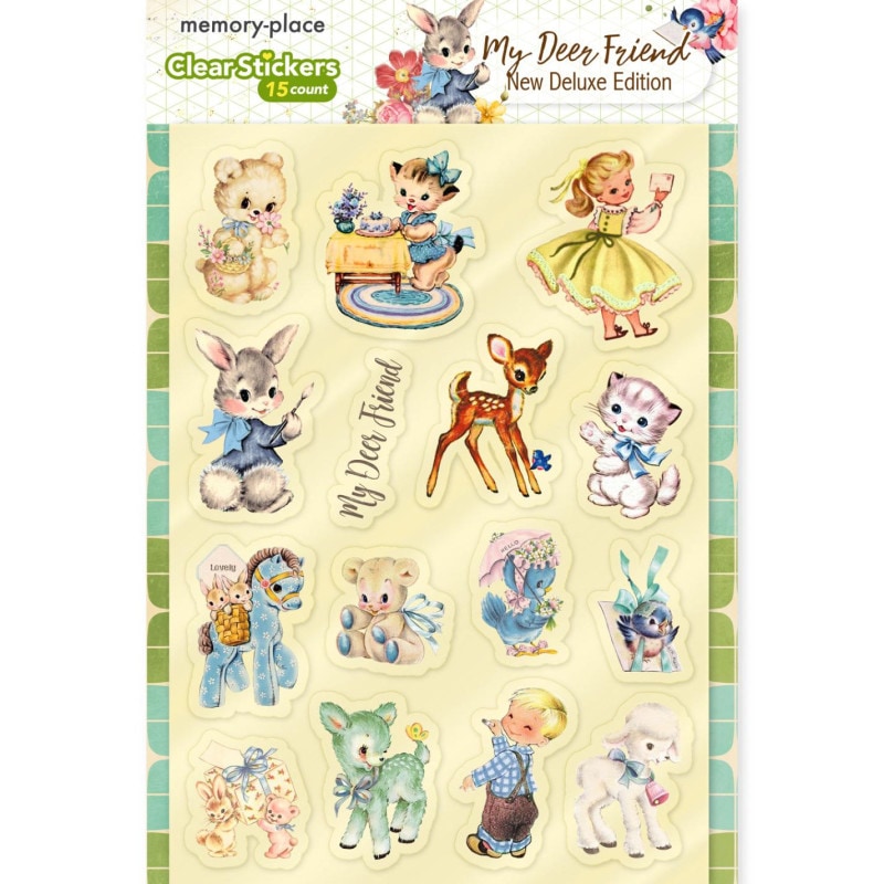 MP-61987 My Deer Friend New Edition Clear Sticker 2